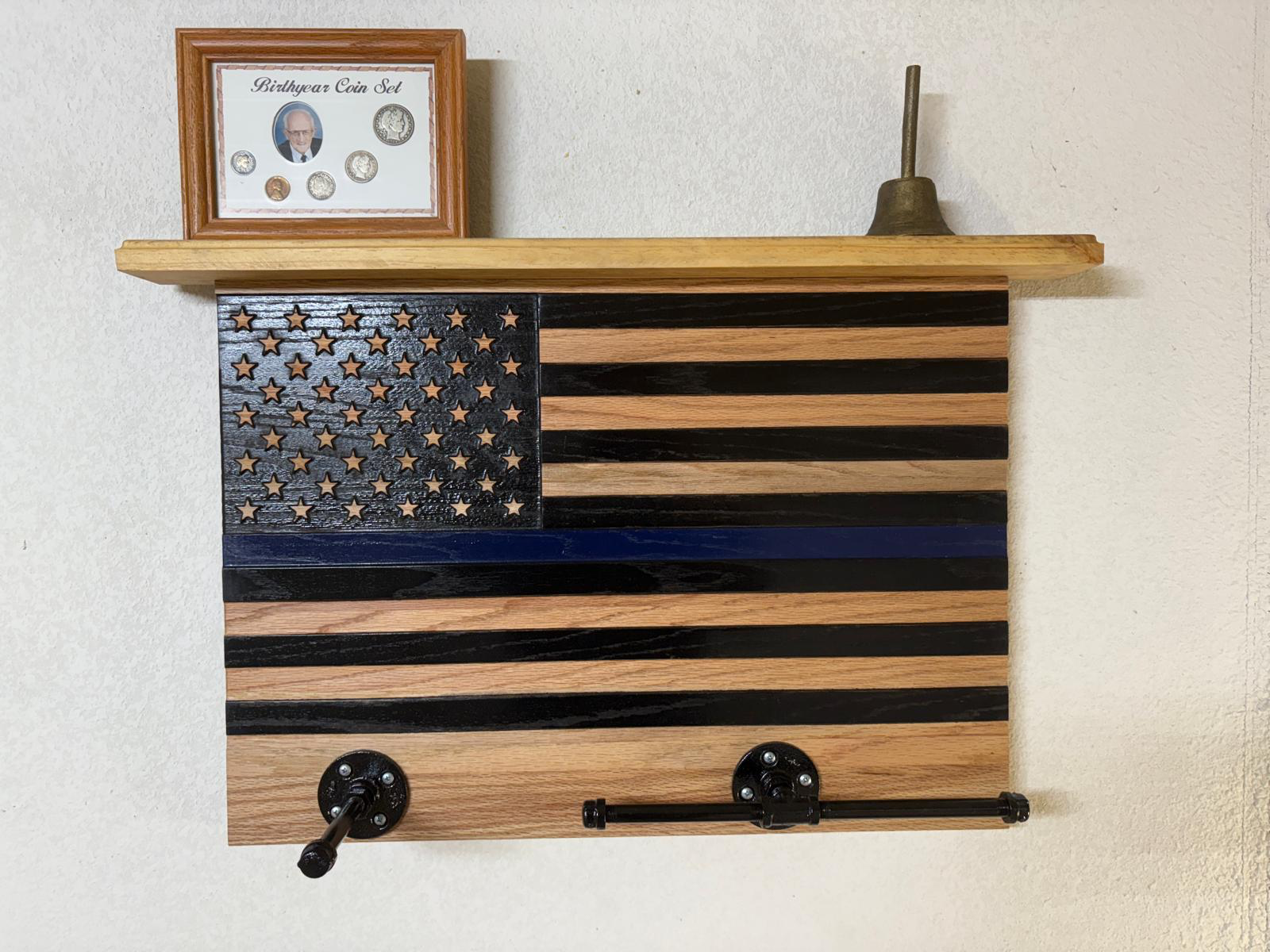 Patriotic Flag Shelf